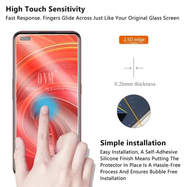 REALME X50 PRO 5G TEMPERED GLASS ANTI GORES KACA