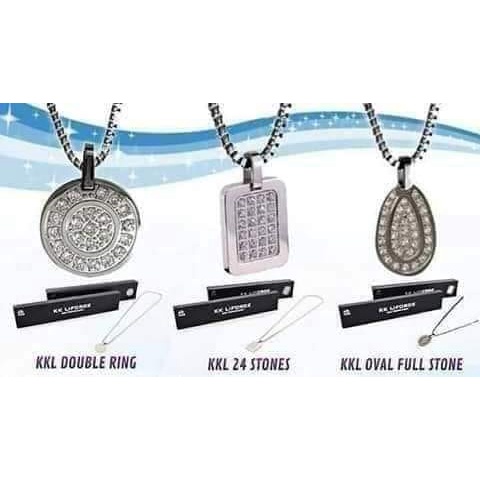 Kalung KK Liforce Fashion Kesehatan Anti Radiasi Stamina Tubuh Liontin Bagus
