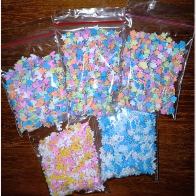 SPRINKLE HIASAN SLIME BAHAN SLIME