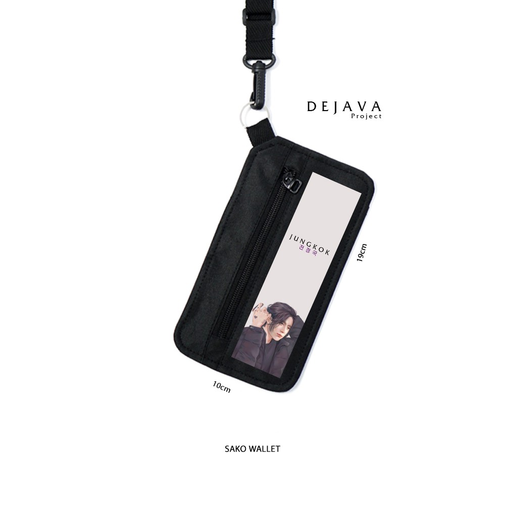 DOMPET SAKO WALLET JUNGKOOK ORIGINAL DEJAVA