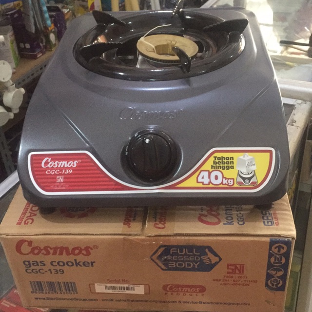 Kompor gas 1 tungku cosmos CGC 139