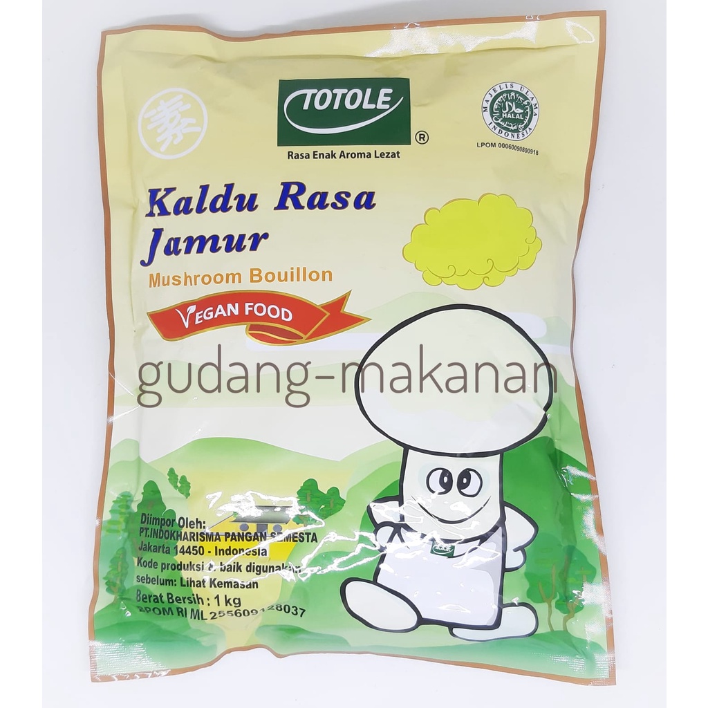 

Kaldu Jamur Totole 1Kg