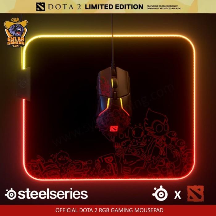 Ready Stok Ouse | Steelseries Qck Prism Dota 2 The International 9 Edition Murah