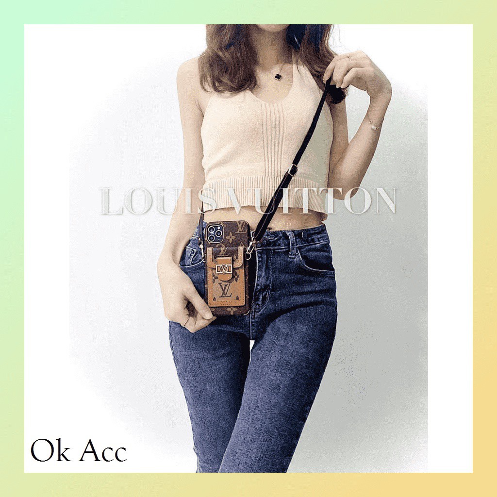 BARU Case mewah tali Iphone 6 6S 7 8 7+ 8+ X Xr Xs Max 11 Pro 12 Mini Max 13 14 14+ Plus 14Plus FH02