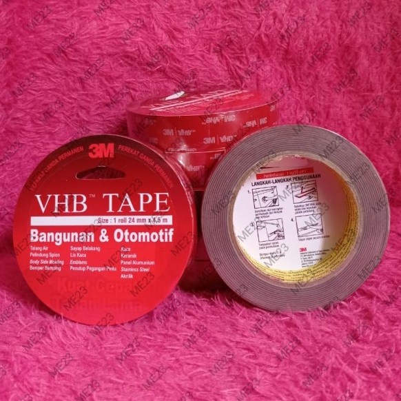 

Trendi Double Tape 3M Vhb 24Mm 4.5M Original Murah