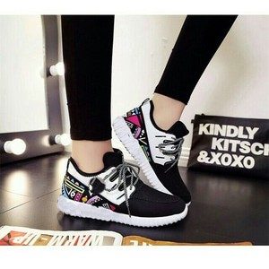 SEPATU KETS WANITA OLGA HARGA MURMER KETS TORAJA HITAM CANTIK KETS CASUAL MODIS MALL