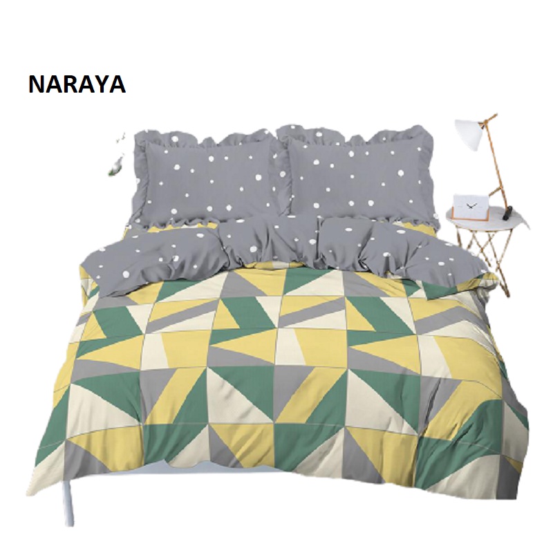 SS Bedcover set Kintakun D'luxe Deluxe 160 Mix Motif 160X200 queen size bedcover RUMBAI RUMBAY