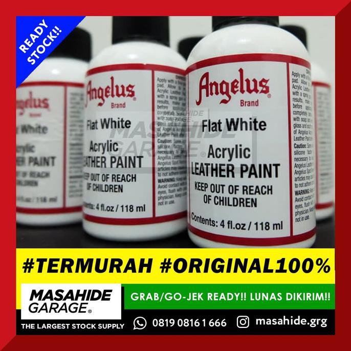 

HOT PROMO (FLAT WHITE) Angelus Paint - 4 oz