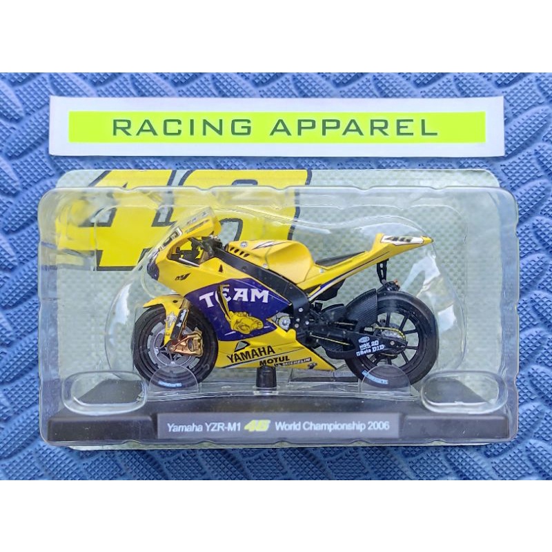 Leo Models 1/18 Yamaha YZR-M1 Valentino Rossi 46 World Championship 2006