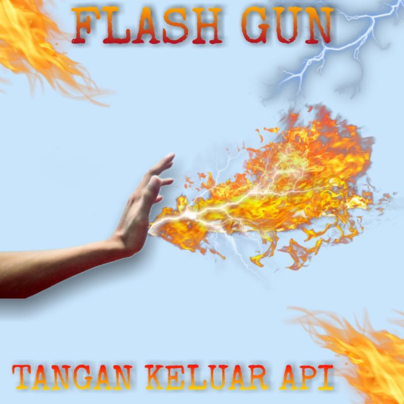 Flash Gun Alat Sulap Tangan Api