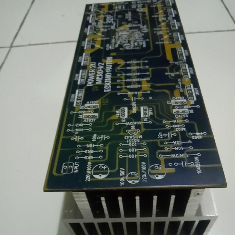 pcb mcrd v2 plus heatsink 2U 20cm 18 sirip