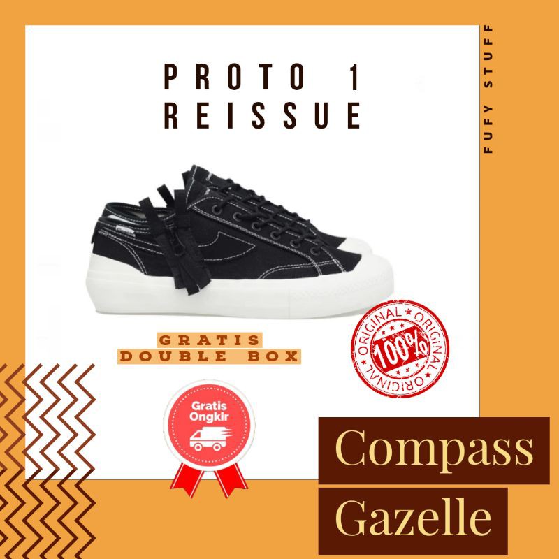 Sepatu Compass R&amp;D Proto 1 Low