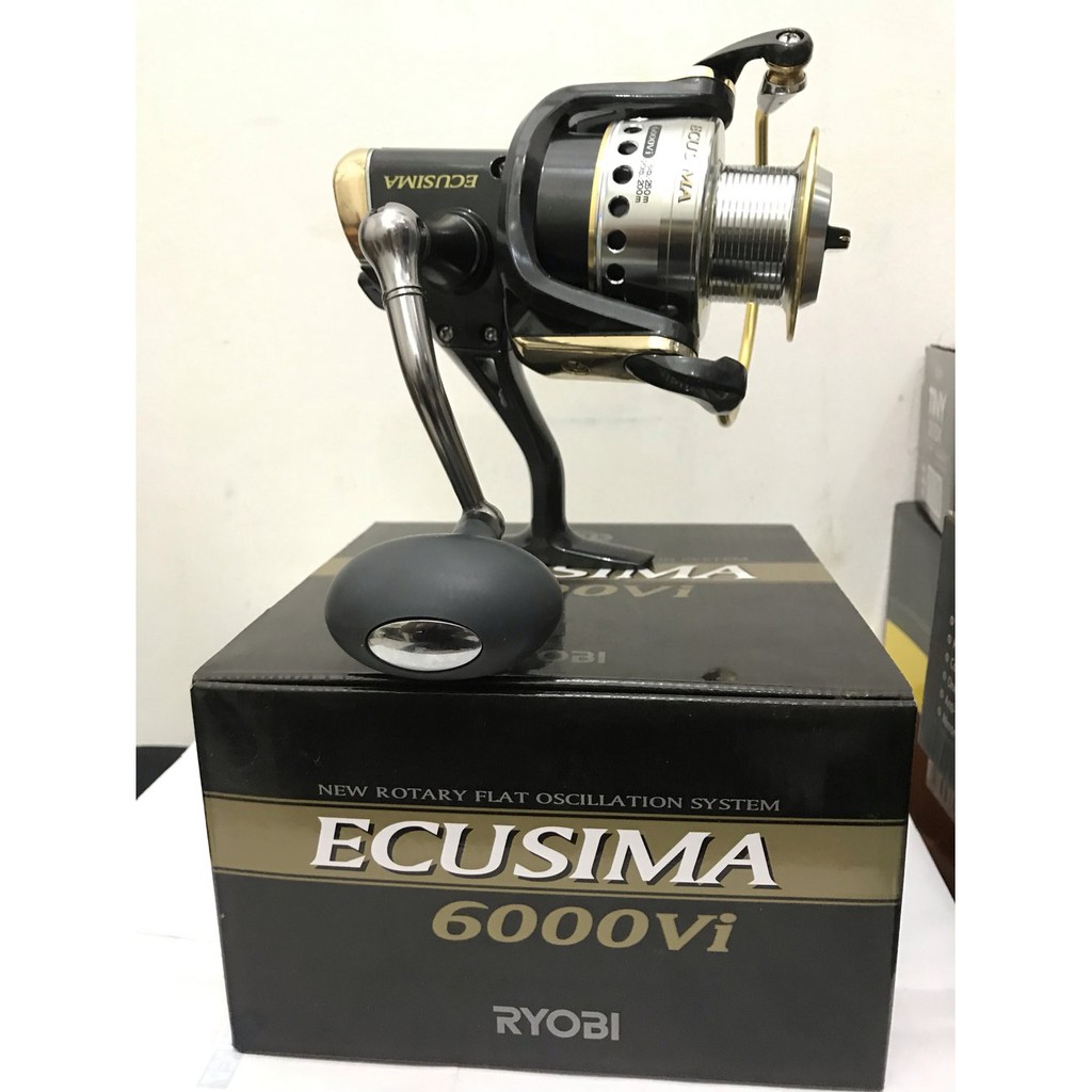 Reel Pancing - Reel Ryobi Ecusima 6000 vi - Ryobi Ecusima vi 6000 - Max Drag 8 kg