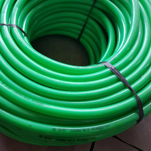 SELANG AIR ELASTIS COBRA MAS 5/8&quot; INCH PER METER