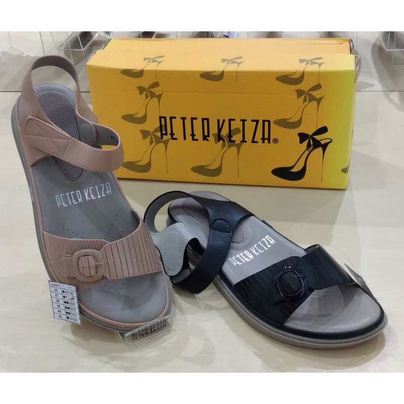 Sepatu Sandal Wanita Bahan Empuk Anti Slip Peter Keiza sz 36-41