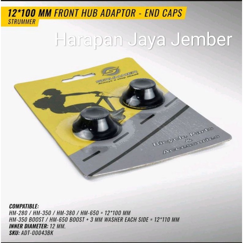 Adaptor Hub Depan TA12X100 12 X 100 12X110 12 X 110 Hub Strummer MT380 MT039 MT350 MT009 Roadbike