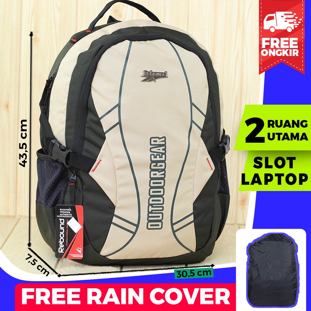 TAS PUNGGUNG PRIA TAS RANSEL COWOK REBOUND TAS OUTDOOR GUNUNG TAS COWOK MURAH KEREN AWET TERBARU