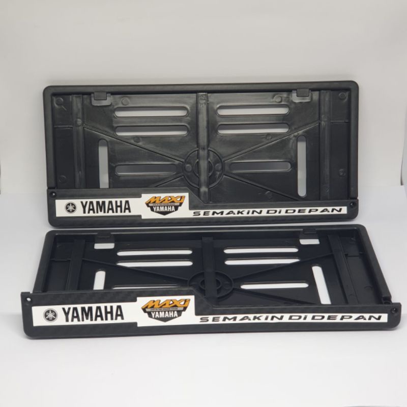 COVER RUMAH PLAT NOMOR YAMAHA MODEL ORI TATAKAN 1SET 2PCS