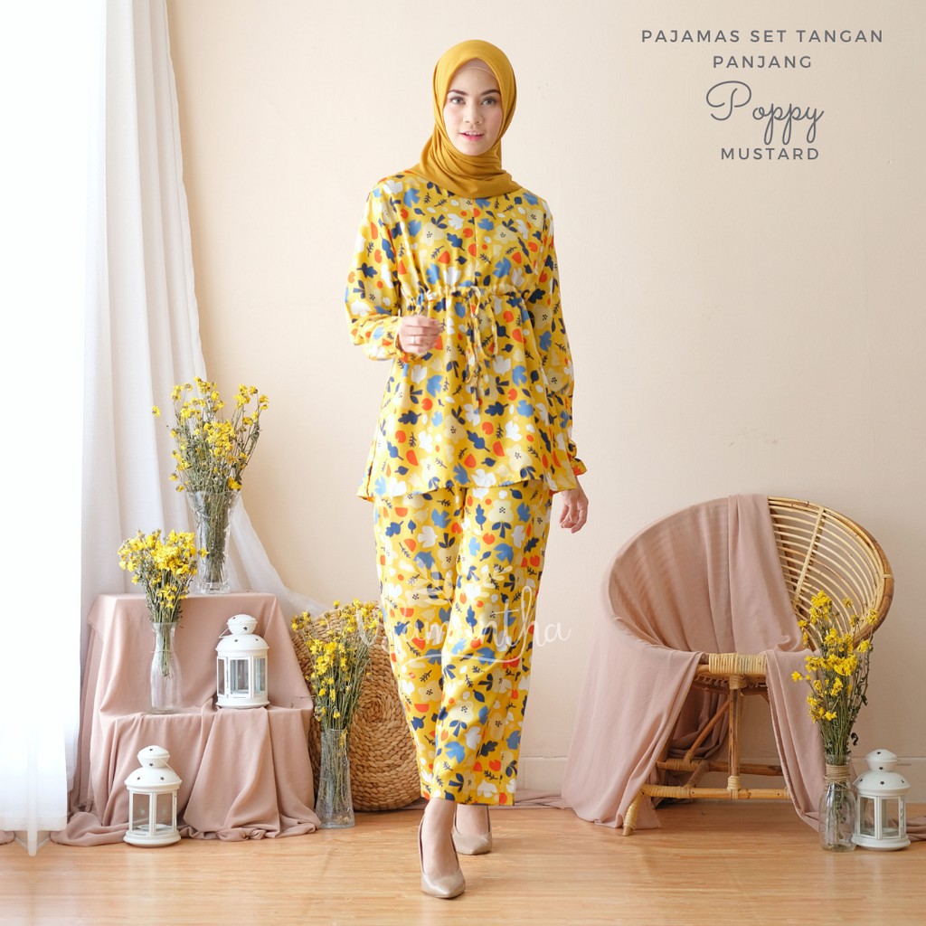 Pajamas Set Celana Muslim BUSUI Friendly