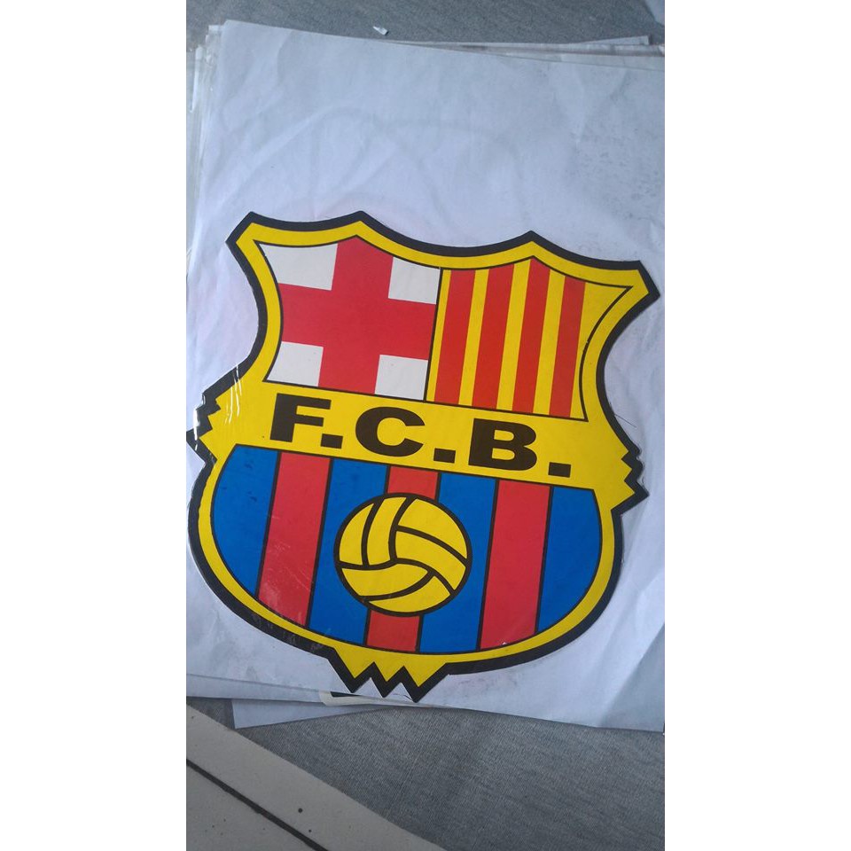 

STICKER 33 X 26 CM BARCELONA FCB