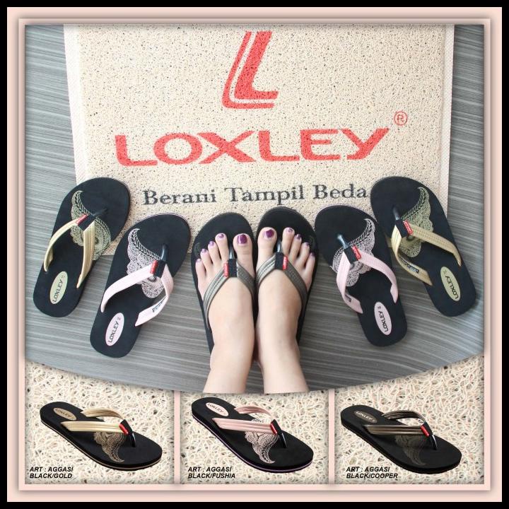 Sandal Jepit Wanita Loxley Agassi Size 37-40