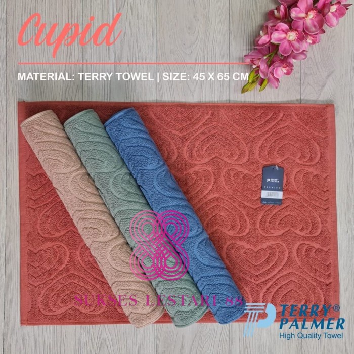 KESET KAKI HANDUK TERRY PALMER PREMIUM 45X65 TEBAL SERAP CUPID &amp; BATIK