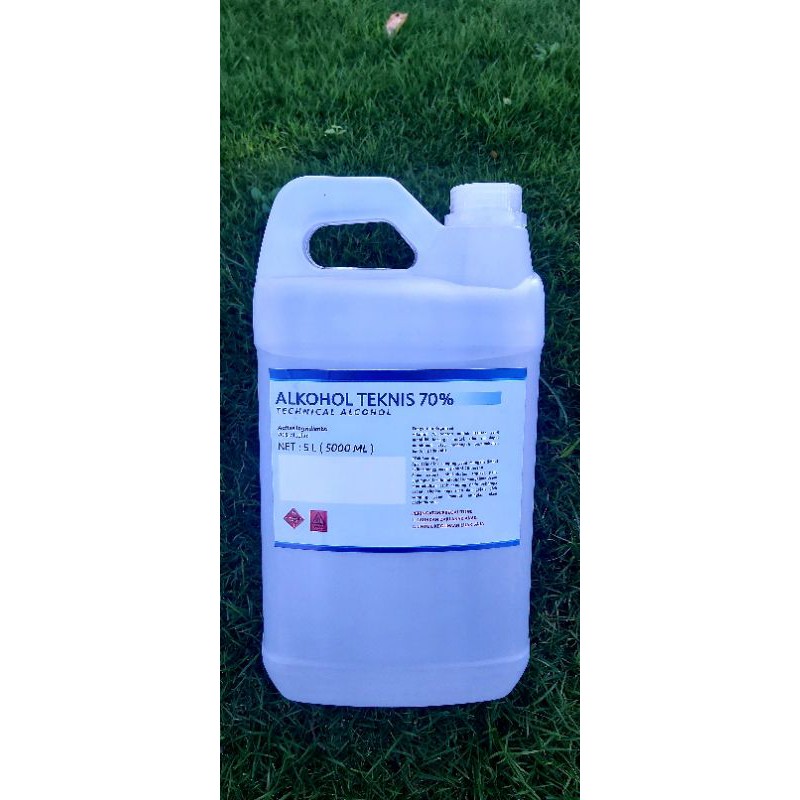 Alkohol Teknis 70% 5 Liter