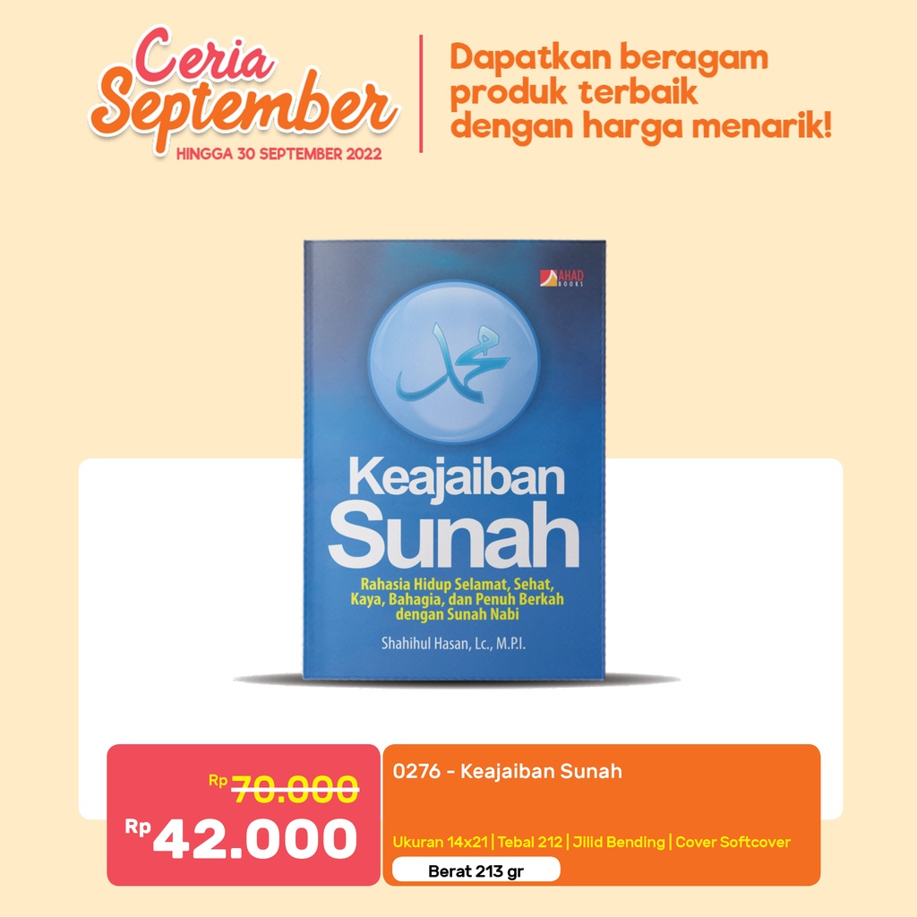 Bluescorner Books - ZiyadBooks - Keajaiban Sunah Buku Islami