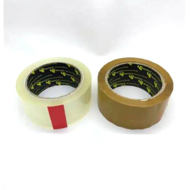 

Lakban 2" Inch 48mm 90 Yard - Lakban Muscle (merk lain jika sedang kosong)