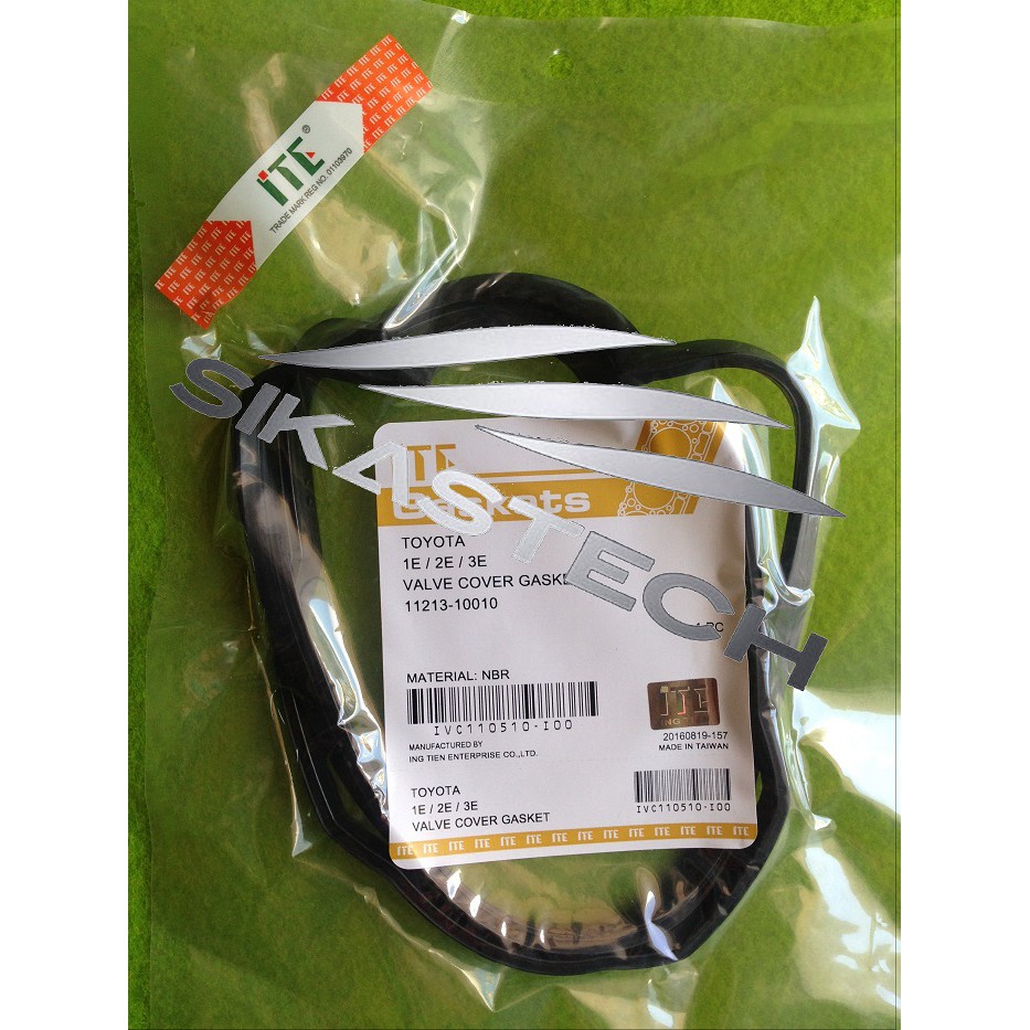11213-10010 VALVE COVER GASKET / PACKING DEK KLEP TOYOTA 1E 2E 3E STARLET EP70 1000cc EP71 1300cc KO