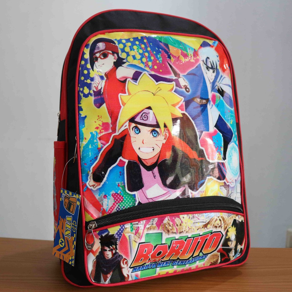 Jual Tas Ransel Anak Cowok Cewek Gambar Karakter Naruto Murah Sekolah Awet