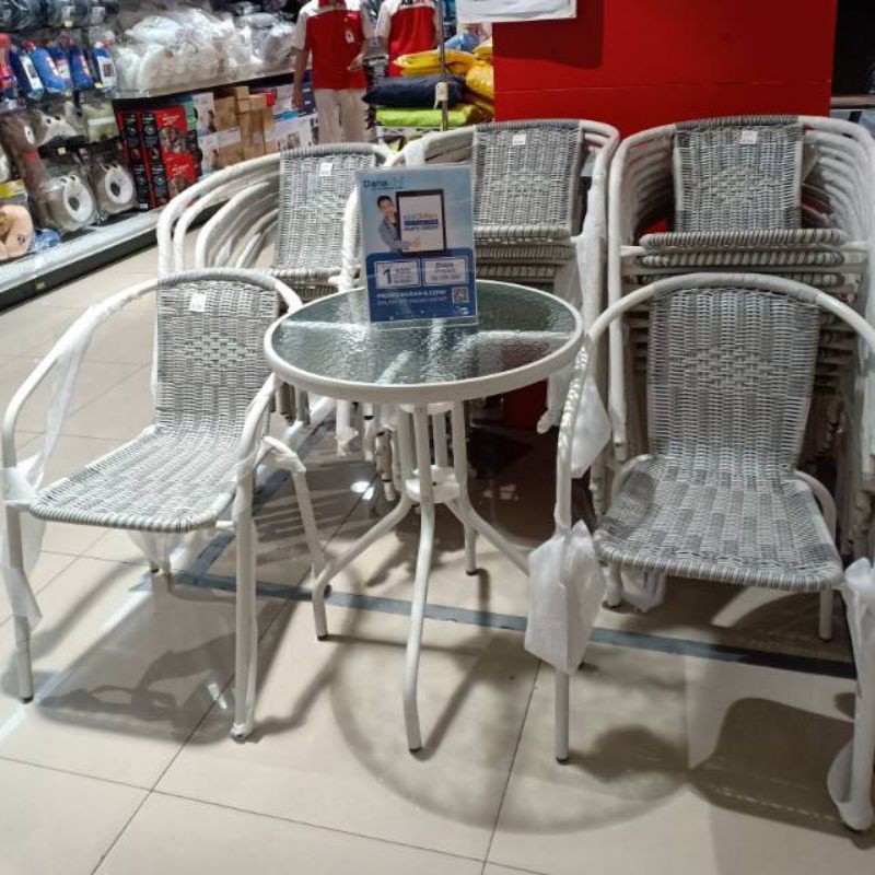 set meja kursi teras/kursi teras