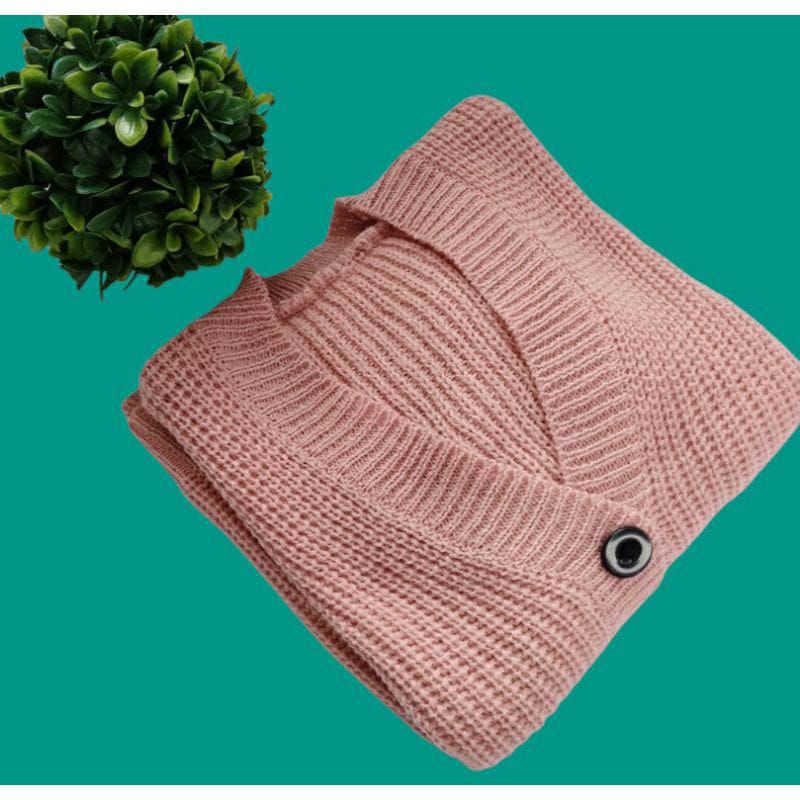 Sweater rajut cardigan anak perempuan