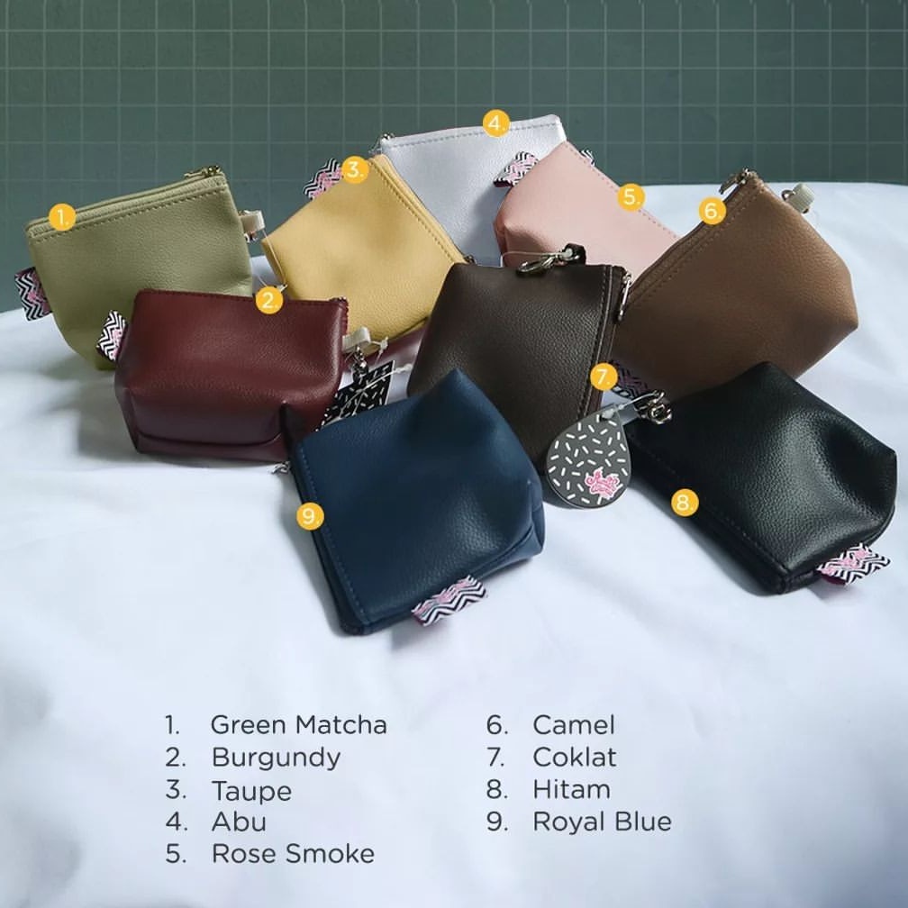 Dompet Koin Rumah warna