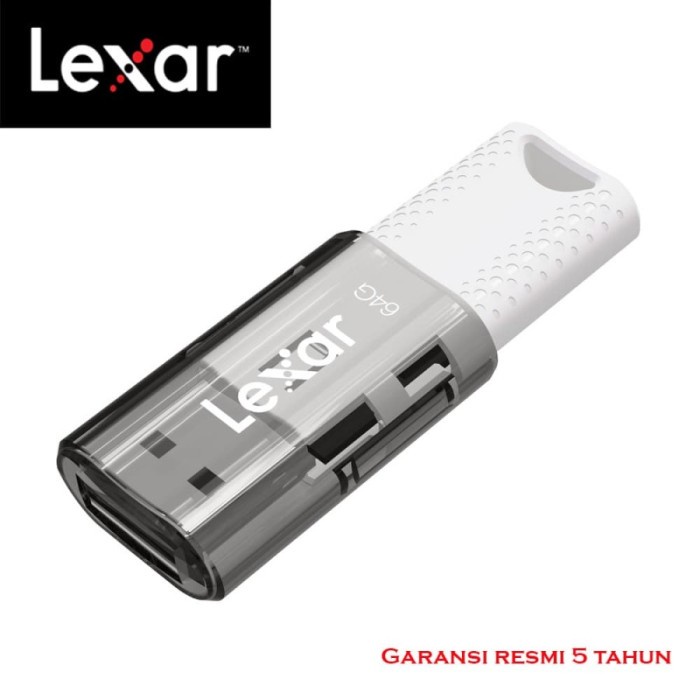 Lexar Flashdisk Jumpdrive S60 USB 2.0 16GB 32GB 64GB 128GB Garansi Resmi Original