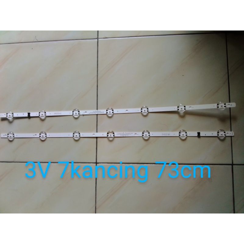 backlight tv led universal 3v 7K