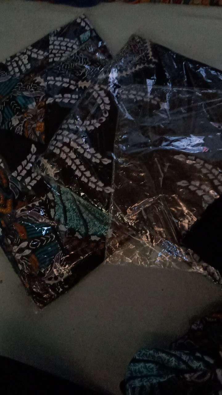 Batik Couple Keluarga - Sania Ruffle Batik Couple Orid Ndoro Jowi Dnt Garansi Termurah Batik Madu