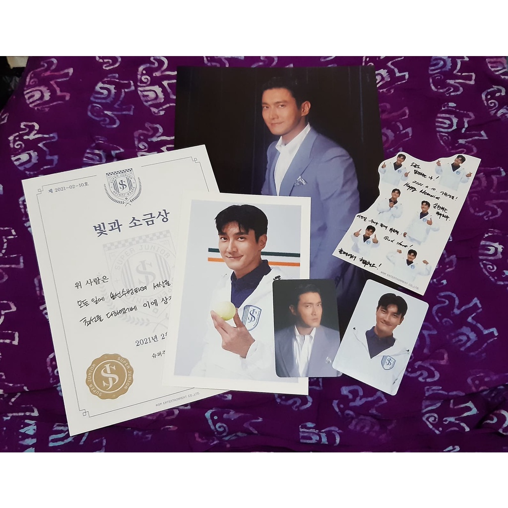 SALE Super Junior Official Postcard SG2021 SG2020 Ace Member WayV SG2021