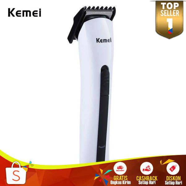 Alat Cukur Elektrik Kemei C05 Hair Trimmer Shaver Pemotong Rambut Terbaru Pisau Stainless Steel Awet