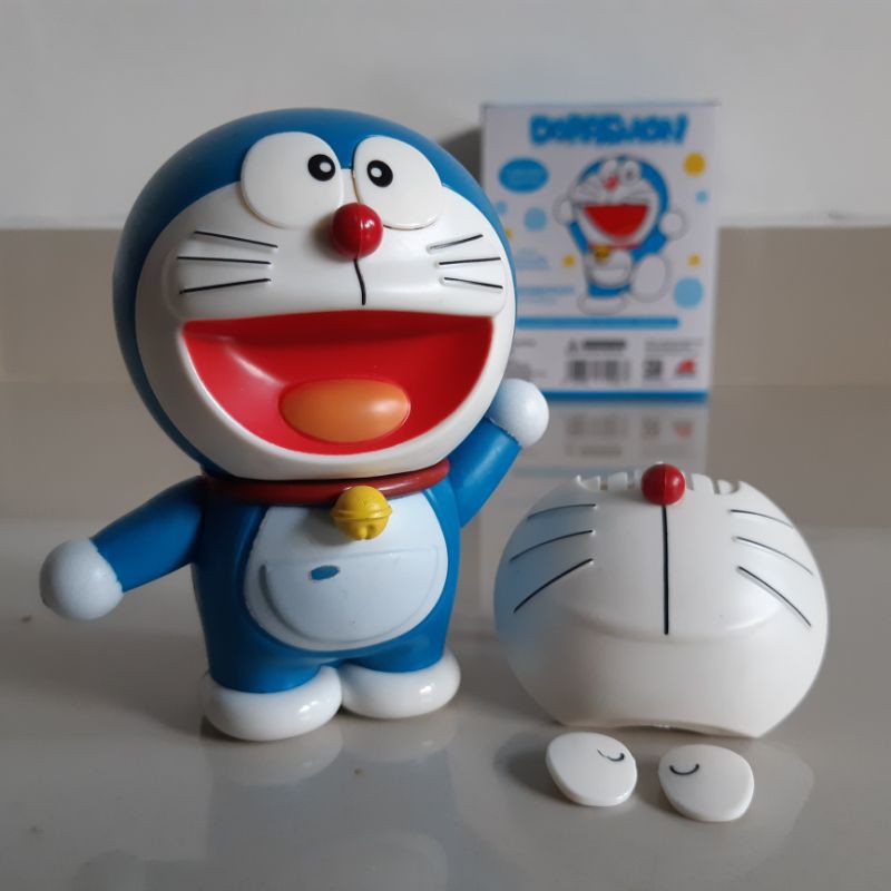 Mainan Figure Doraemon - Miniatur Pajangan Action Anak Diecast Kartun