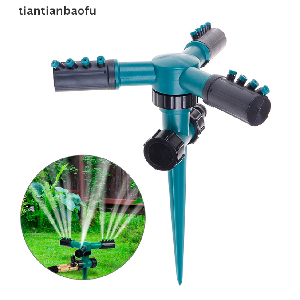 [tiantianbaofu] 360° Rotating Lawn Sprinkler Automatic Garden Water Sprinklers Lawn Irrigation Boutique