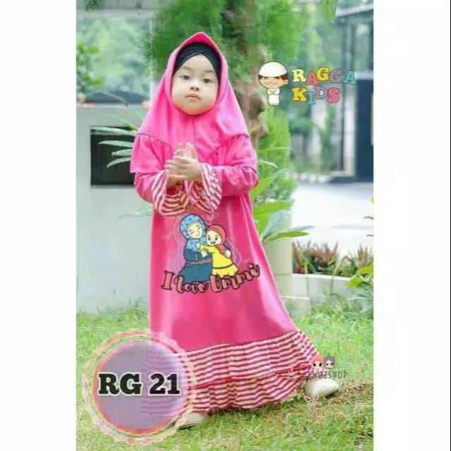 RAGGAKIDS Gamis Anak RG21 2-12th