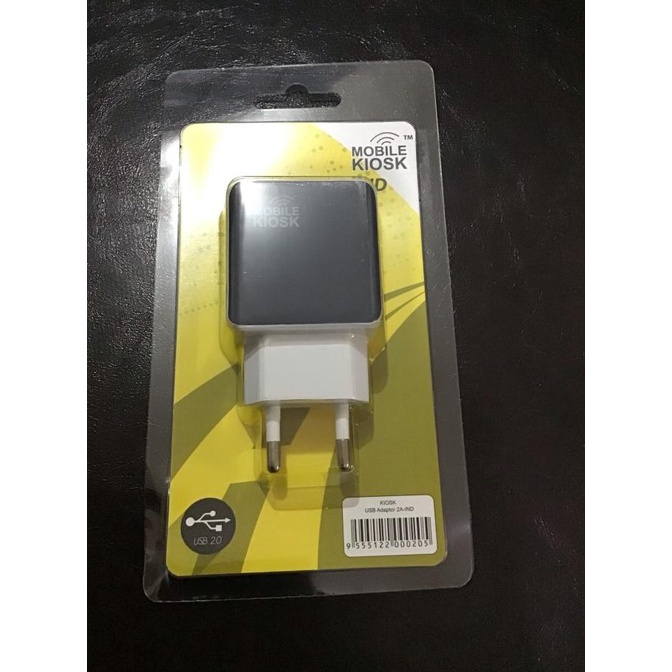 USB Adaptor 2A-IND Mobile Kiosk 2A dual dua led 2.0 kepala charger edopg99 Juara