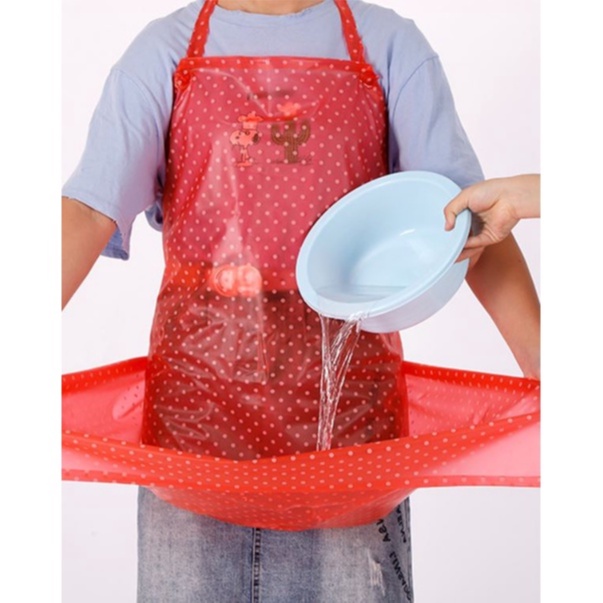 Apron Pvc Anti Air Anti Minyak Celemek Waterproof