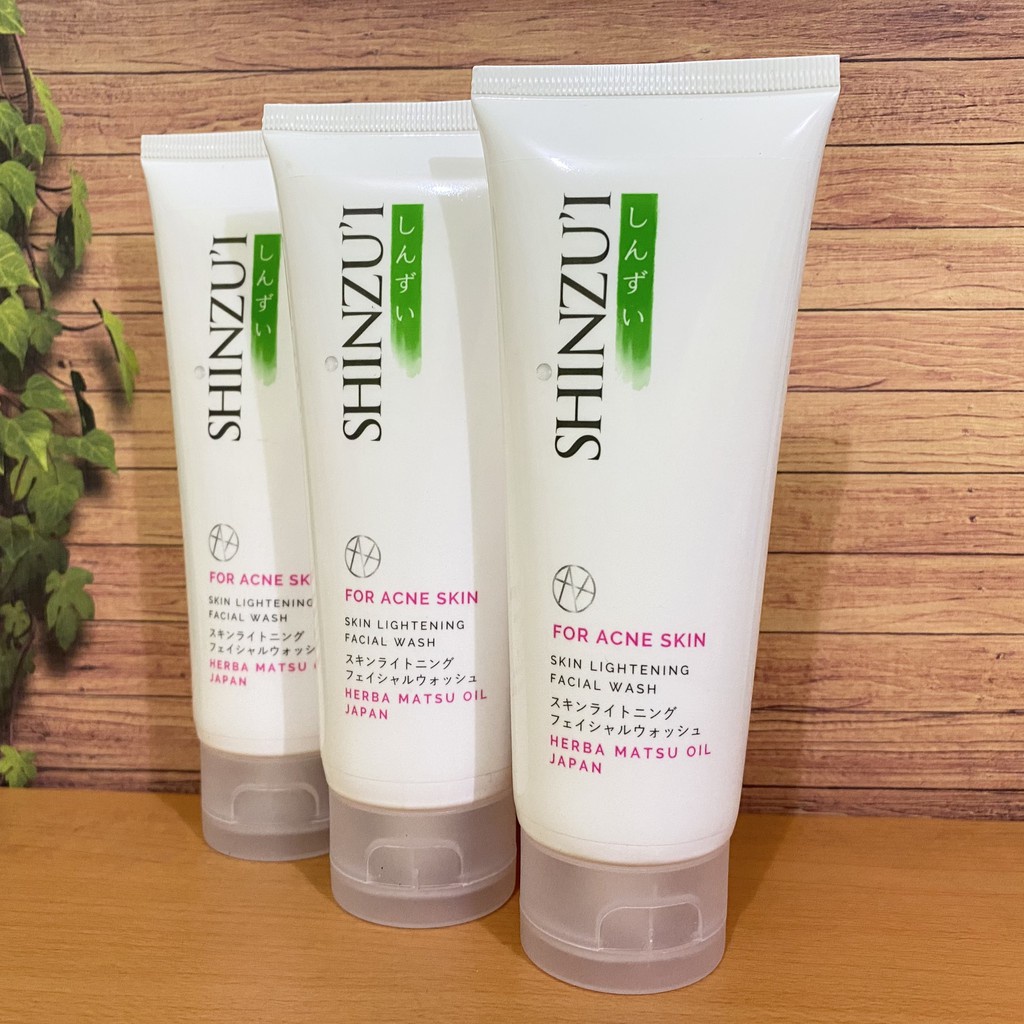 SHINZUI FACIAL WASH 80 GR ~ SABUN WAJAH SHINZUI - ORIGINAL 100%