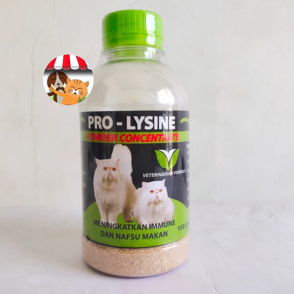 Vitamin Kucing Pro Lysine Suplemen Penggemuk Penambah Nafsu Makan