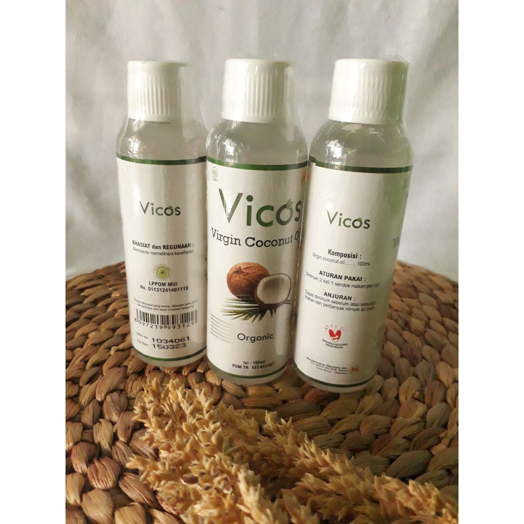 

Minyak Kelapa Murni Vicos Virgin Coconut Oil - 100ml