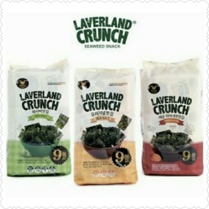 

Laverland Crunch Wasabi Seaweed Korea