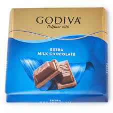 

Godiva chocolate bar 60gr