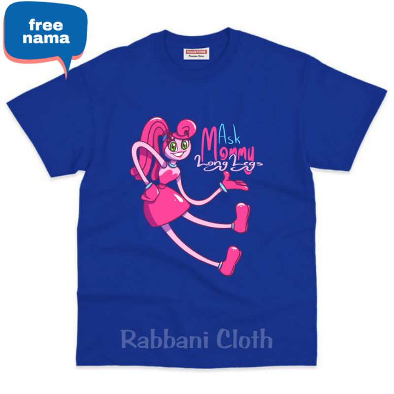 baju mommy long legs playtime kaos anak